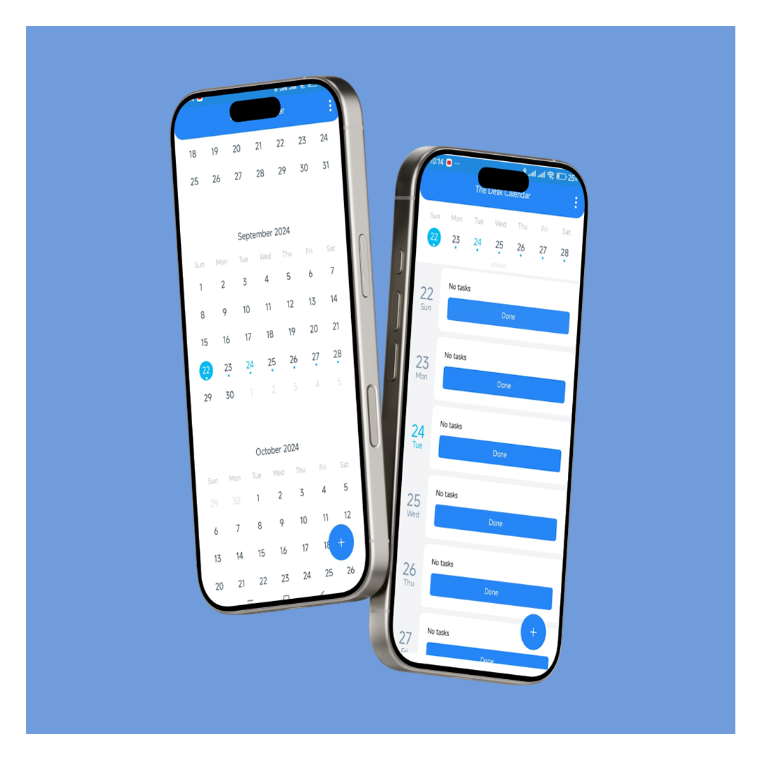 The Desk Calender app